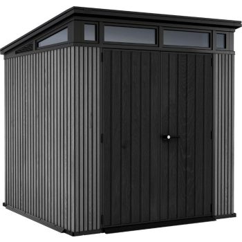   Kerti ház Keter PENT Signature 7 x7 Vertical szürke, padlóval