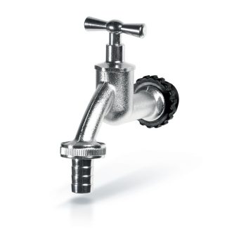   Tartozékok Prosperplast tartozékok fém csap esővizes hordóhoz ezüst színben