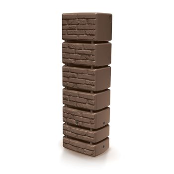 Hordó Prosperplast TOWER BRICK 350 l barna