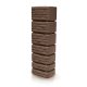 Hordó Prosperplast TOWER BRICK 350 l barna