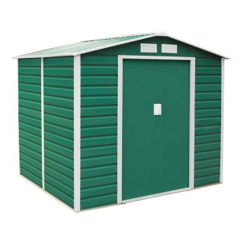  Záhradný domček G21 GAH 407 – 213 x 191 cm, zelený – 2. akosť