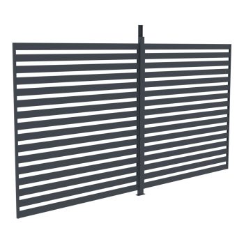 G21 fix lamellás oldalfal 3,7x2,2 m pergola Austinhoz