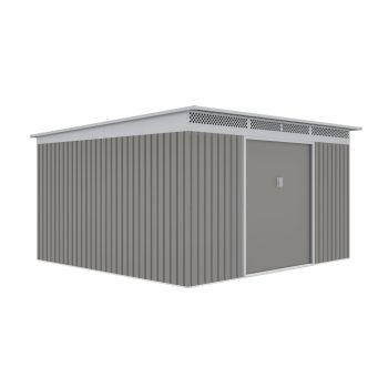 Kerti ház G21 GRAH 1132 - 340 x 333 cm, metálszürke