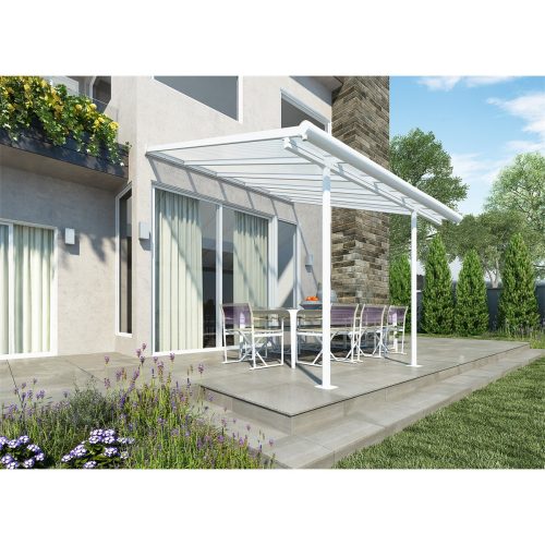 Palram - Canopia Sierra 3000 Pergola/Terasz Tető 3 x 3 (állítható méretű) fehér