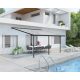 Palram - Canopia Sierra 5400 Pergola/Terasz Tető 3 x 5,46 (állítható méretű) szürke