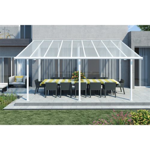 Palram - Canopia Sierra 5400 Pergola/Terasz Tető 3 x 5,46 (állítható méretű) fehér