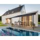 Palram - Canopia Capri 5400 Pergola/Terasz Tető 3 x 5,46 (állítható méretű) szürke 