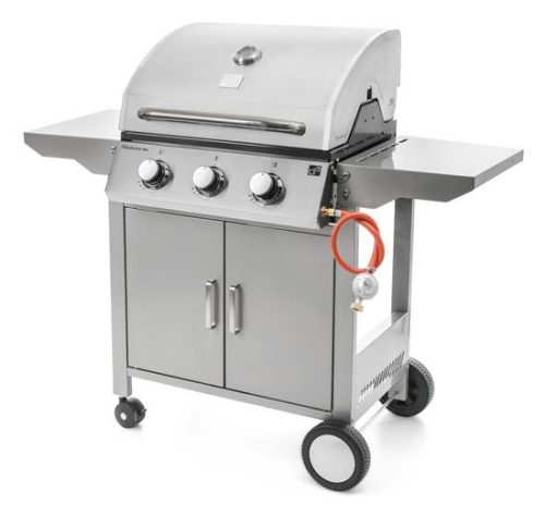 G21 Oklahoma BBQ Premium line gázgrill, 3 égőfej + ajándék nyomáscsökkentő