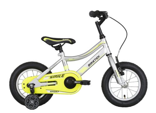 12" Biketek Smile kerékpár ezüst