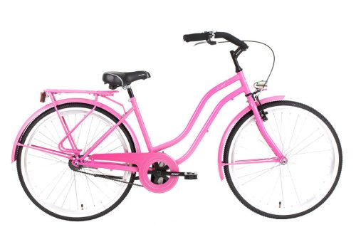 26" Koliken Cruiser kerékpár női ciklámen