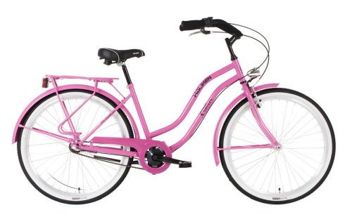 26" Koliken Cruiser kerékpár női ciklámen agyváltós