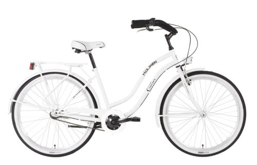 26" Koliken Cruiser kerékpár női fehér agyváltós