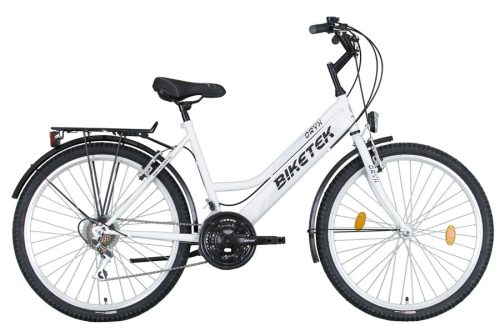 26" Biketek Oryx ATB kerékpár női fehér váltós