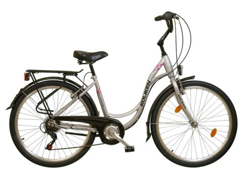 26" Koliken Sweet Bike ezüst váltós