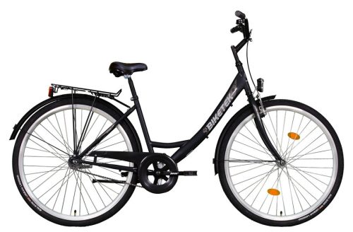 28" Biketek Jázmin kerékpár fekete