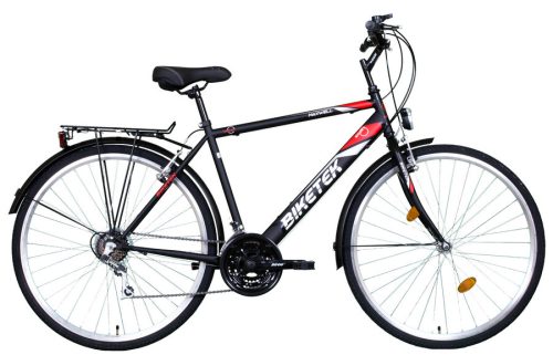 28" Biketek Maxwell trekking férfi fekete váltós