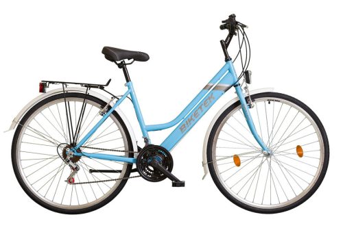 28" Biketek Maxwell trekking női kék váltós