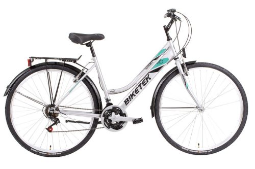 28" Biketek Maxwell trekking női szürke váltós