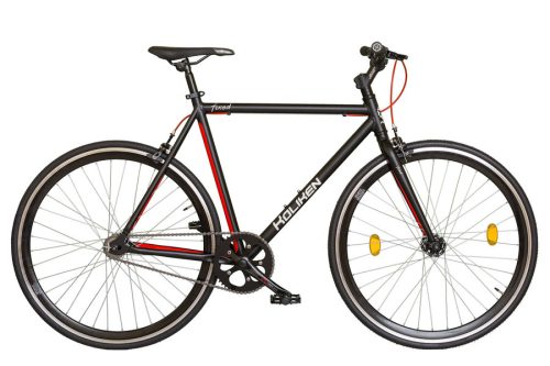 28" Koliken Fixed fekete-piros 53 cm-es váz